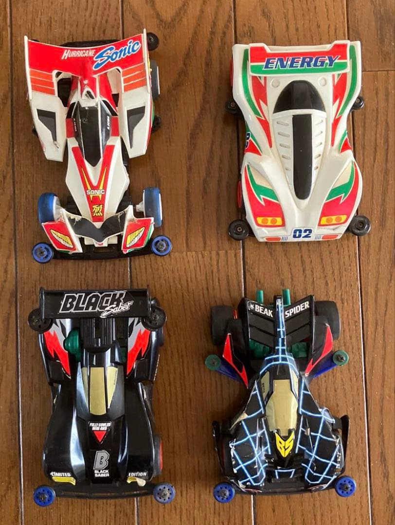 最終値下げ　　ジャンク品　当時品ミニ四駆まとめ売りセット