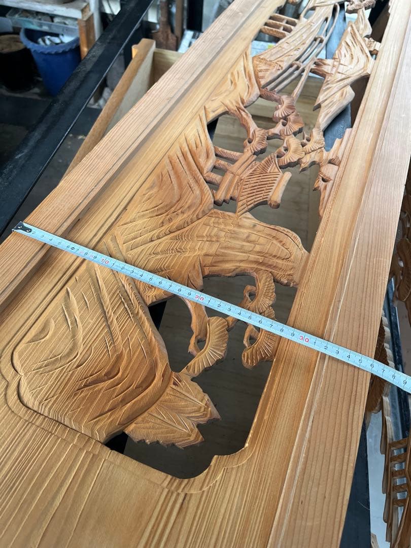 欄間彫刻、彫刻欄間、和室欄間彫刻、 レトロ欄間、欄間、欄間装飾