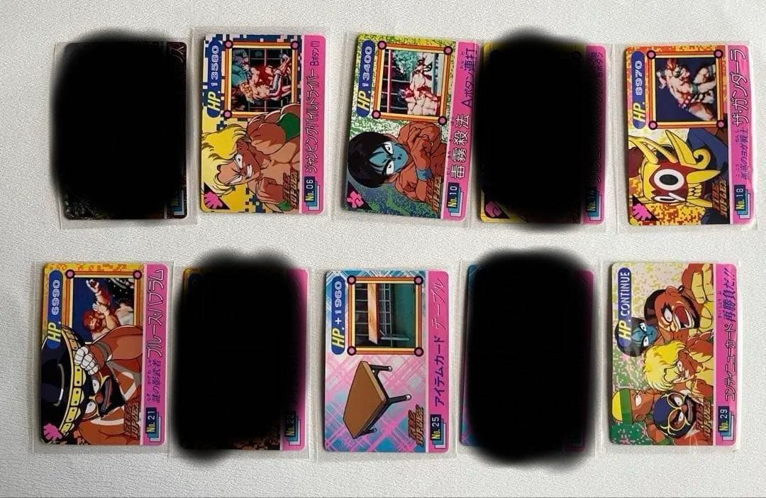 侍魂 ワールドヒーローズ2 龍虎の拳 ファイヤースープレックス トレカ105枚