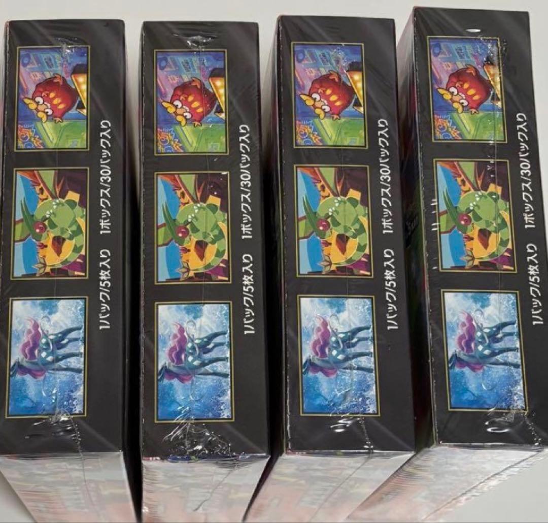 さっさ ポケモン インフィニティX 4箱　シュリンク付き