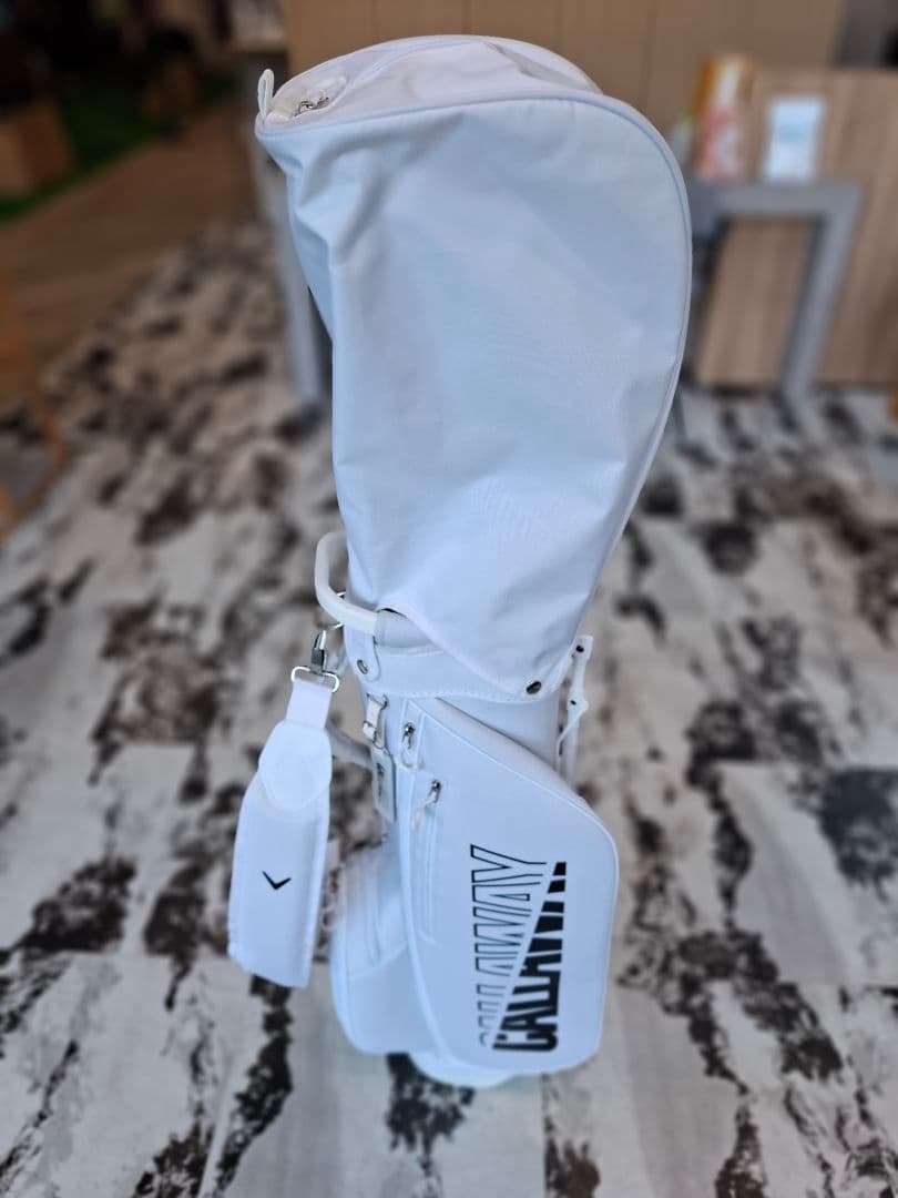 Callaway ホワイト キャディバッグ　スタンド　2025年モデル