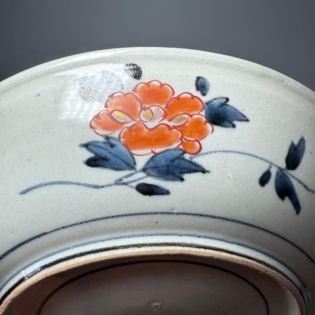 元禄伊万里　古伊万里　色絵菊花瓶文皿　約28cm　古美術　豪商旧蔵　圧倒的存在感