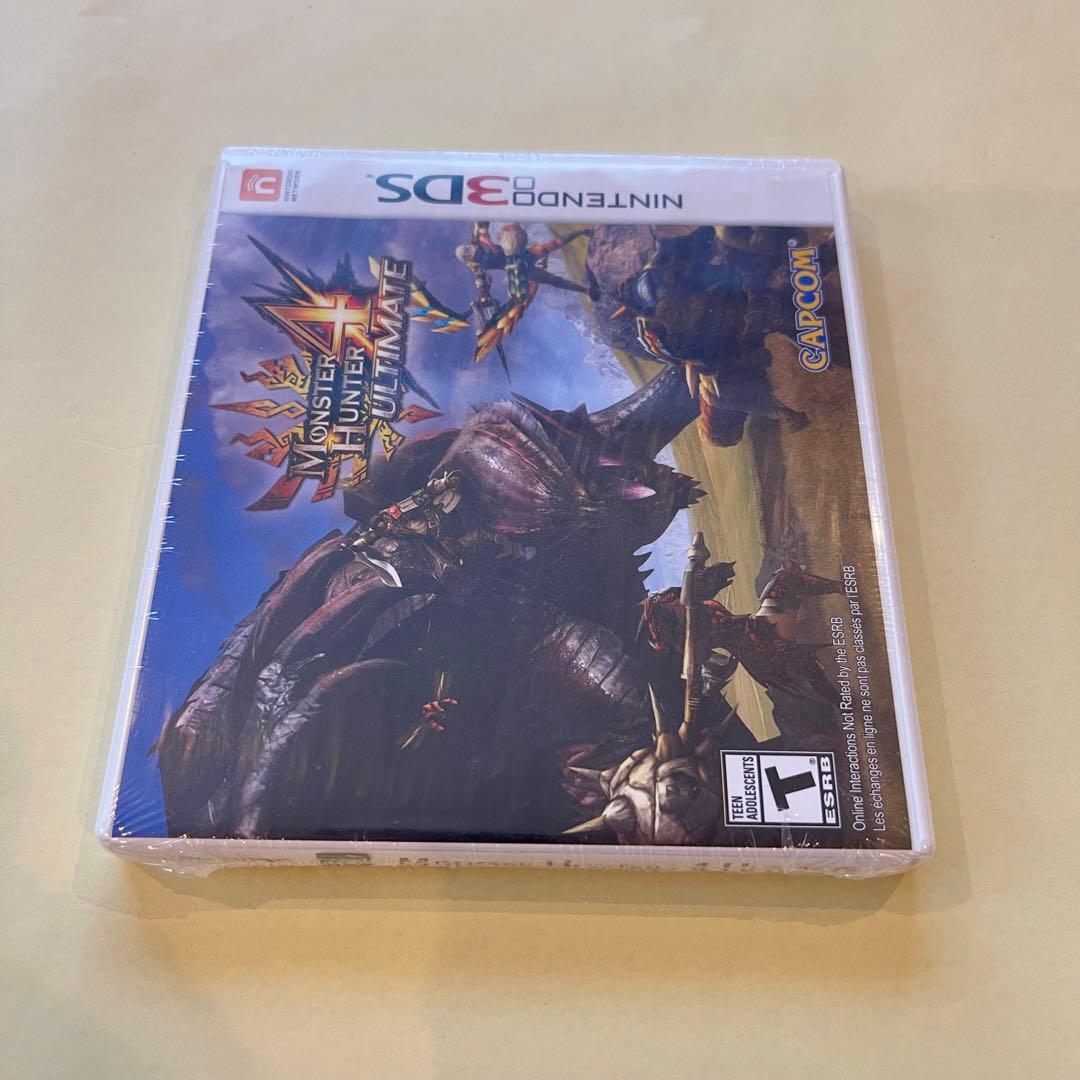 新品 未使用 3DS MONSTER HUNTER 4 ULTIMATE 北米版