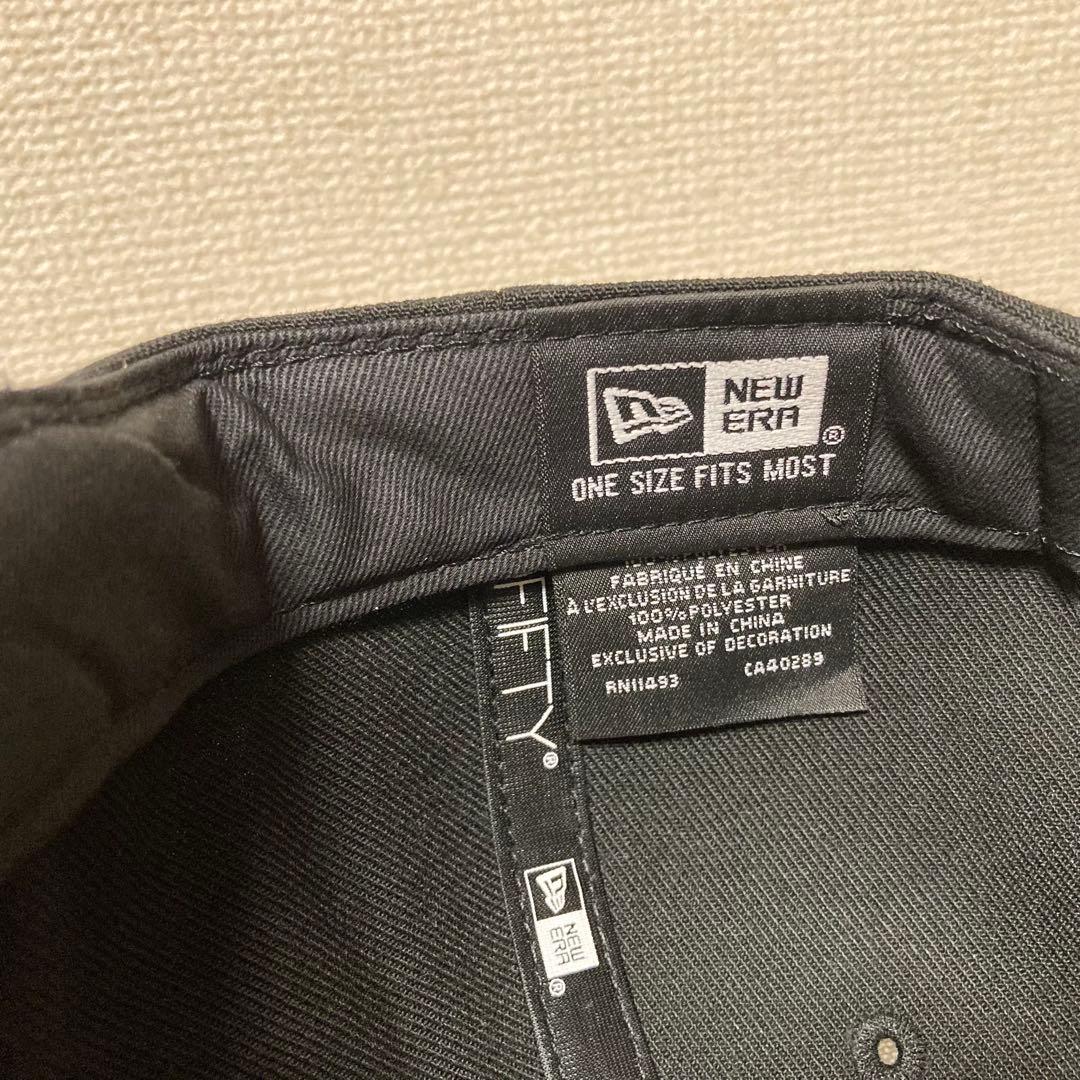 【海外限定】ニューエラ クリーブランドブラウンズ 9FIFTY ブラックゴールド