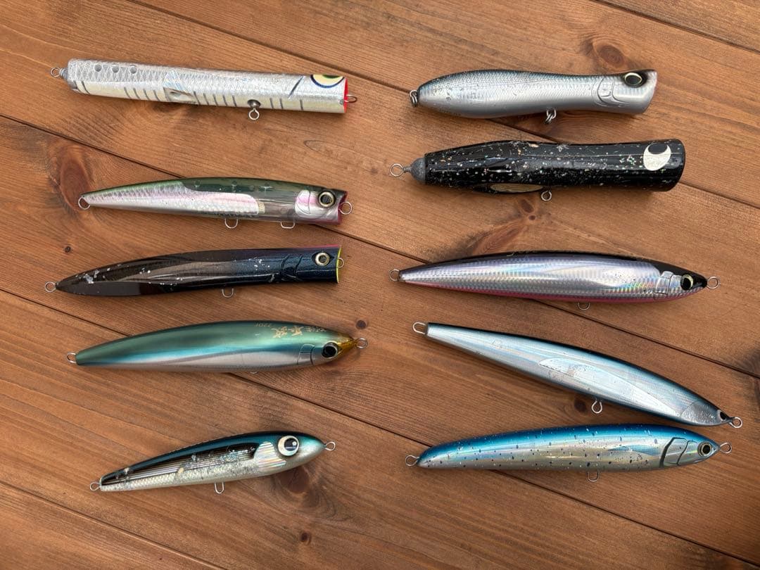 マグロ、ヒラマサ ルアー10個セット