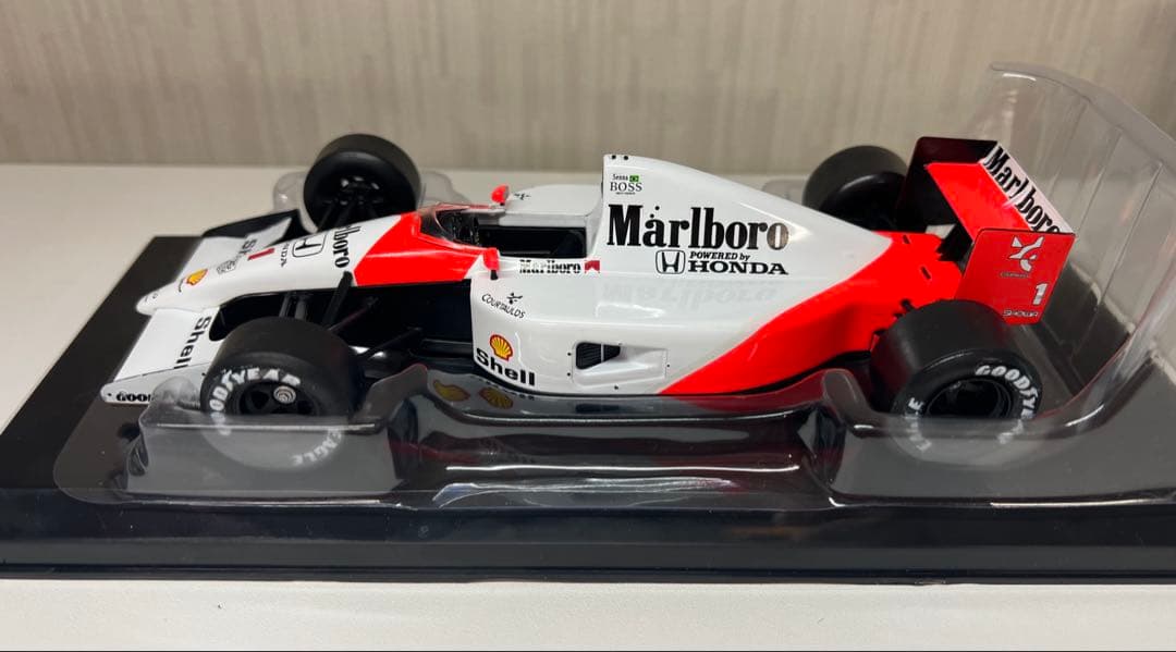 ビッグスケールF1コレクション　MP4/6 Aセナ　マルボロ使用　日本未発売