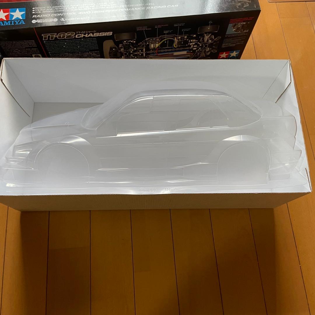 タミヤ　1/10RC アルファロメオ155 V6 TI マルティー二