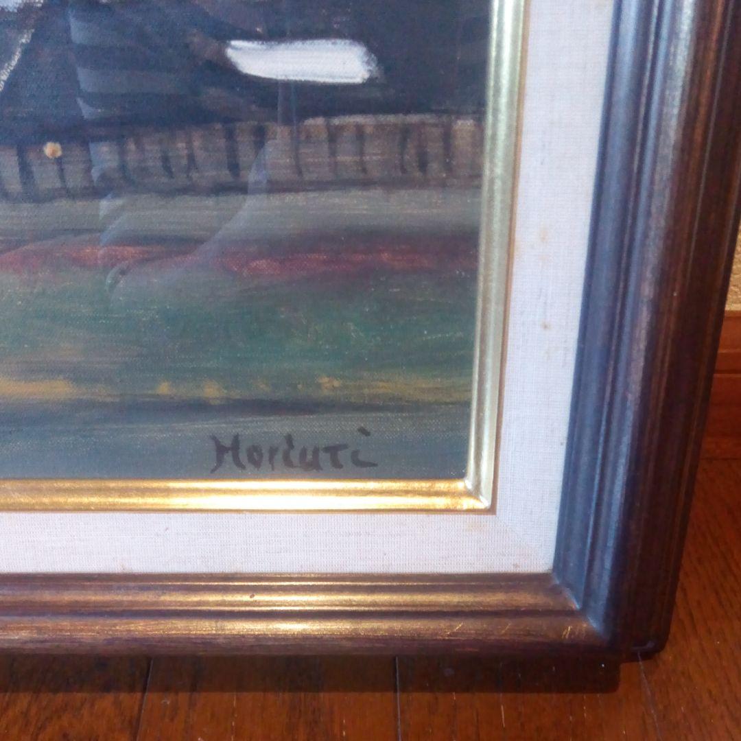 堀内規次画伯　油絵　酒田山居倉庫