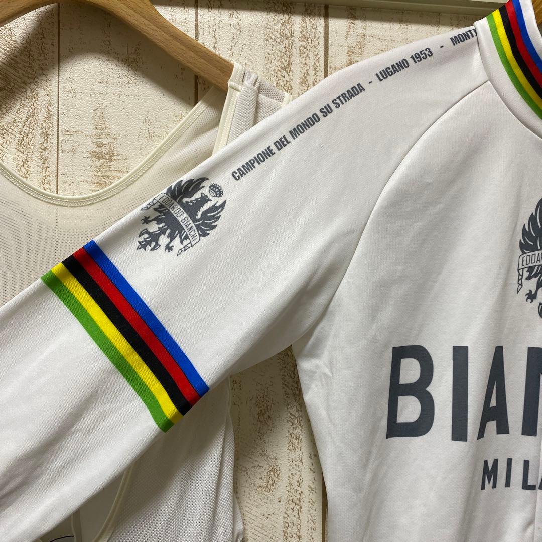 BIANCHI サイクルウェア 上下セット Sサイズ イタリア製