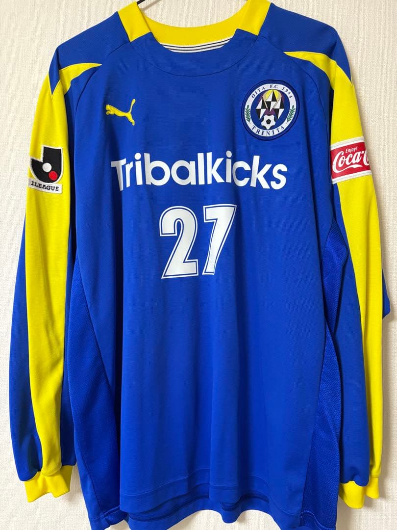 【小室哲哉がスポンサー】大分トリニータ 選手支給品 ユニフォーム