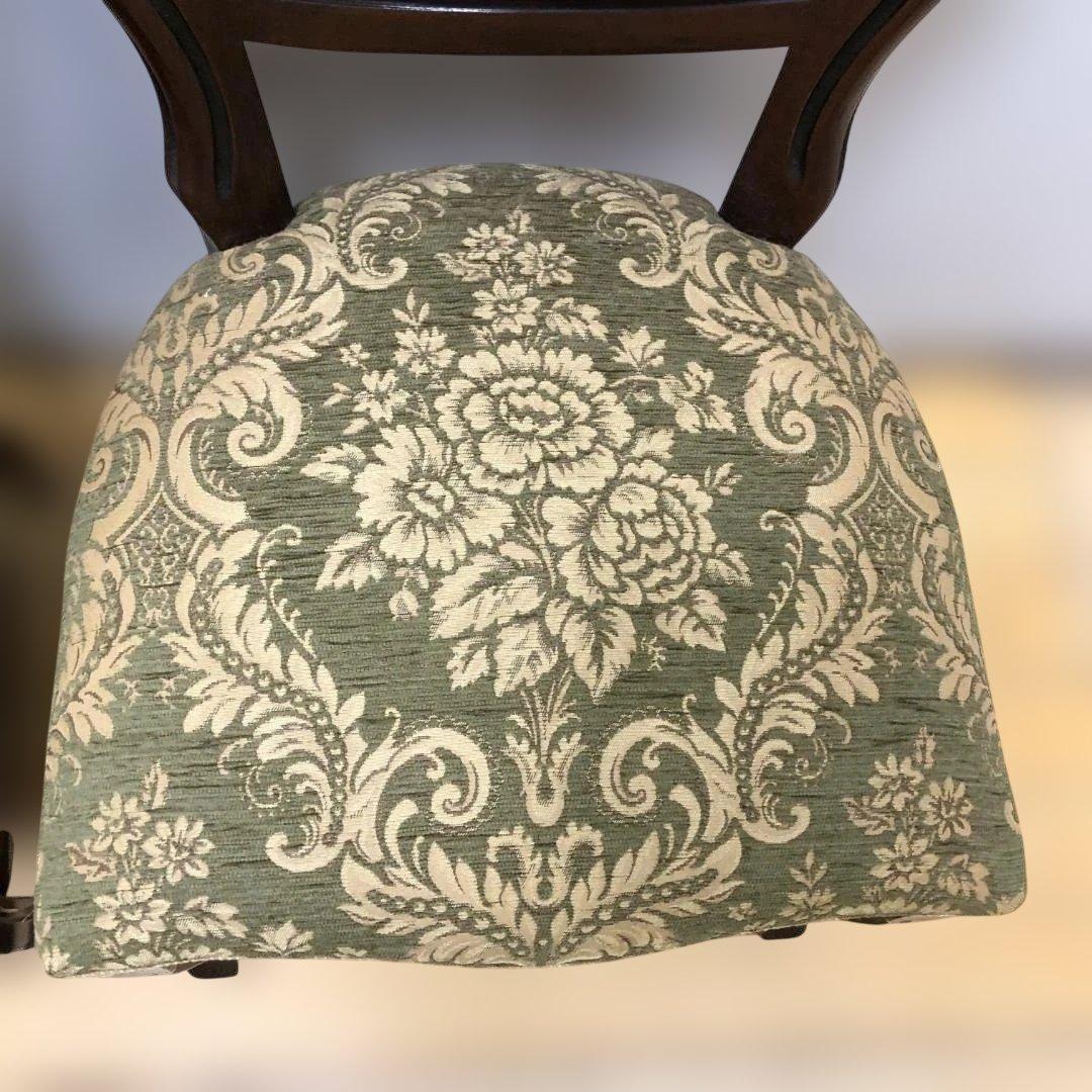 クラシックスタイル 木製チェア 2脚セット