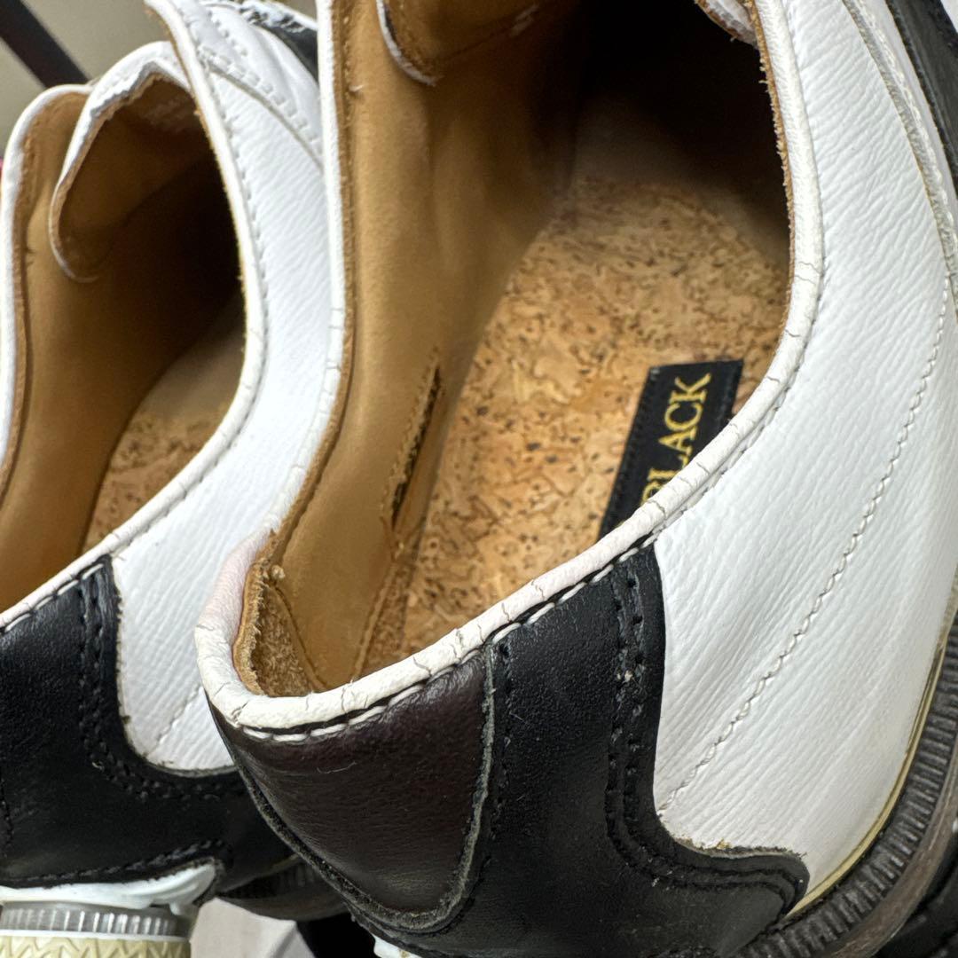 ICON BLACK ゴルフシューズ ホワイト/ブラック