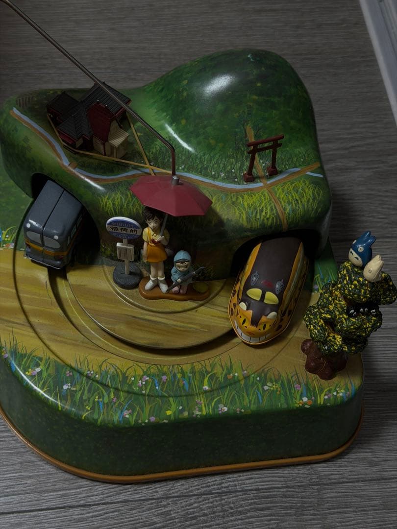 ⚠ジャンク品 ⚠となりのトトロ ブリキコレクション オルゴール 中古品