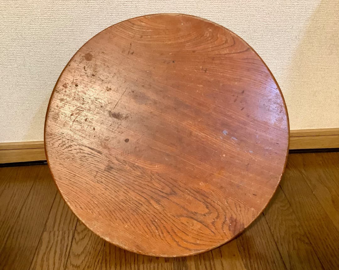 昭和レトロ　ちゃぶ台　 ミニサイズ　折り畳み式　コンパクト　アンティーク　古道具