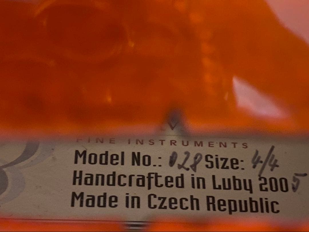 メンテナンス済み　アースミュージック　 バイオリン4/4 虎杢