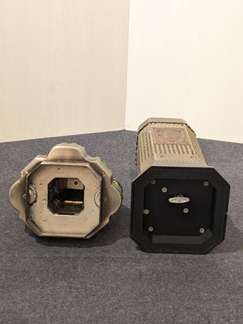 i+☆ ウイスキー 城型 ボトルケース オルゴール付き 西洋 塔 飾りケース