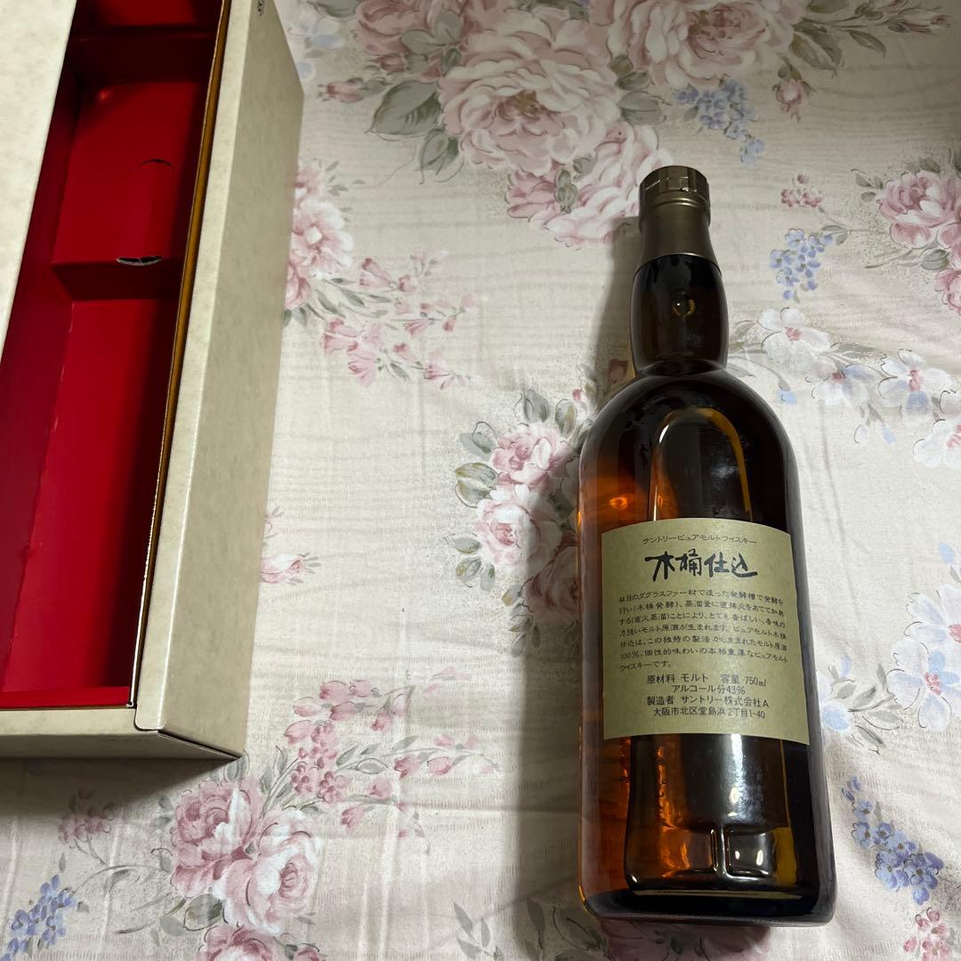 【廃盤】　サントリー　ピュアモルトウイスキー　木桶仕込　1981年　直火蒸溜