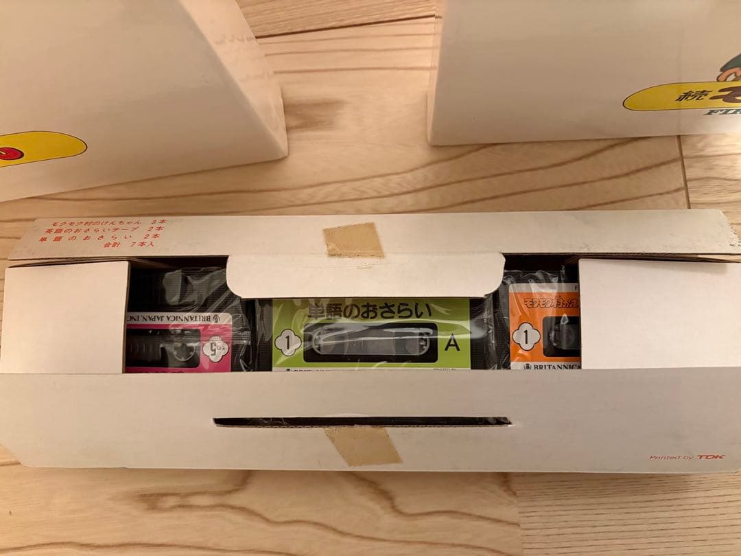 モクモク村のけんちゃん 木枠 カセットテープ(未使用)セット