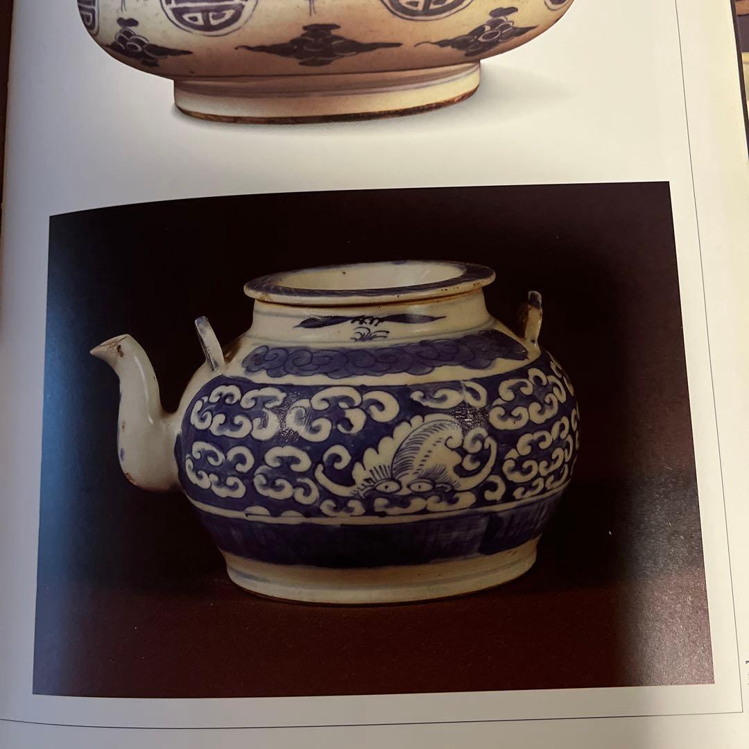 今激レア！中国 清 青花 染付 急須 蓋付 取手も良い 呉須見事