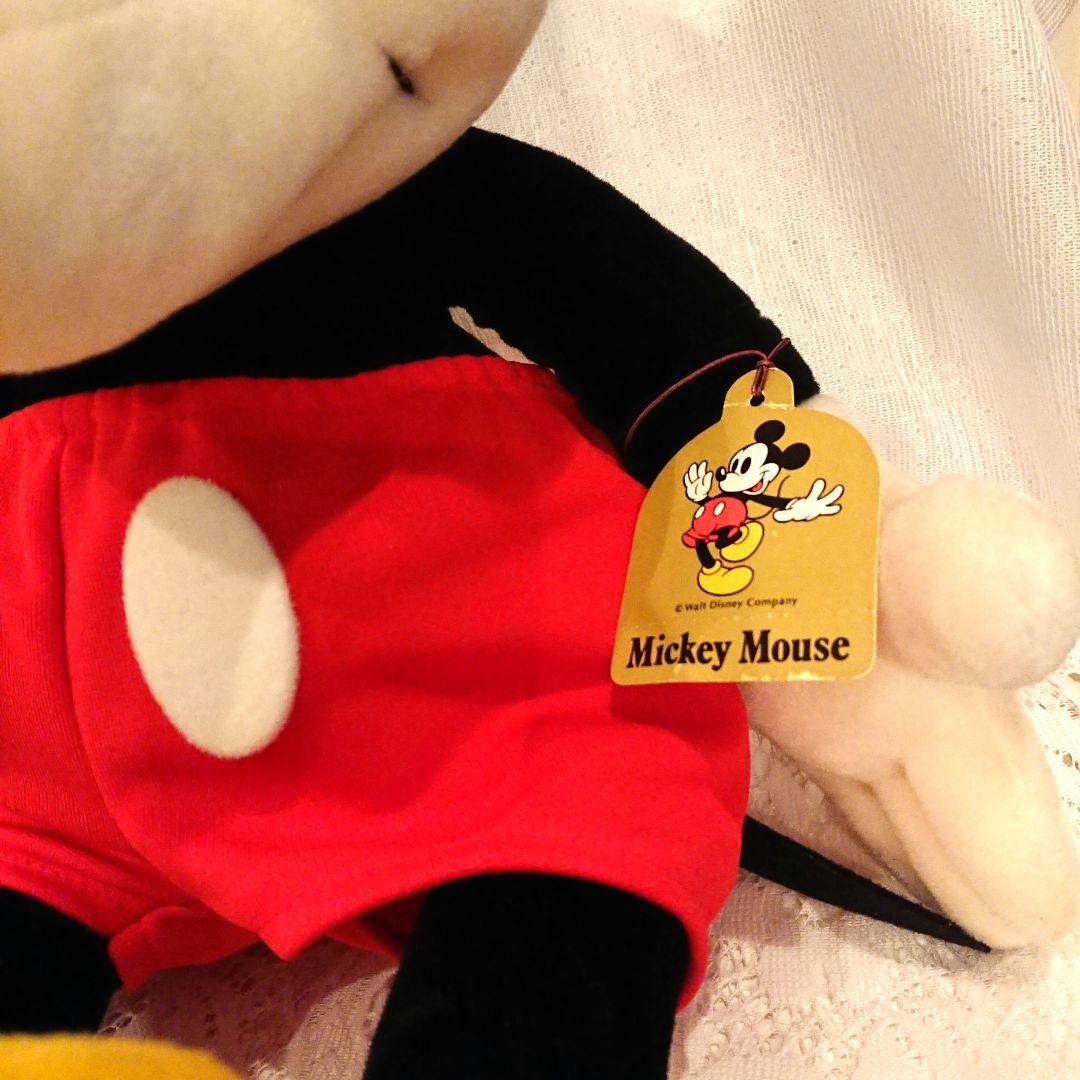 ノスタルジアミッキーぬいぐるみ