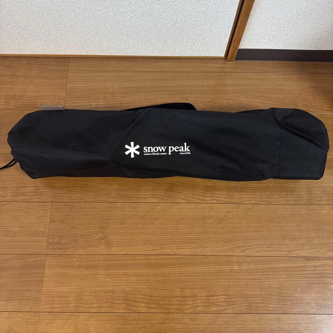 新品未使用　 peak ローチェアショート グレー