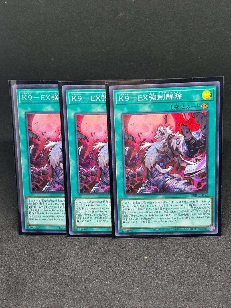 遊戯王　K9 構築済みデッキ