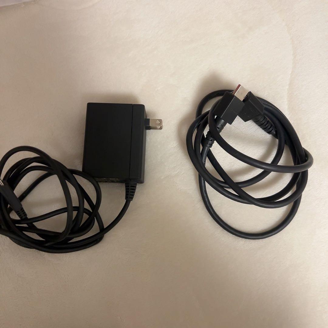 Switch本体 箱有 ソフト3本付 フルセット　付属品完備