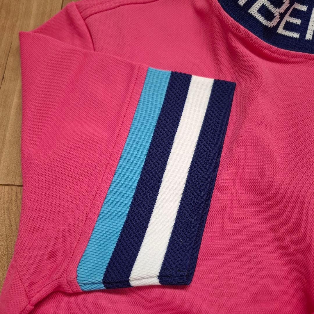 DECEMBERMAY ピンク ポロシャツ 半袖　Sサイズ