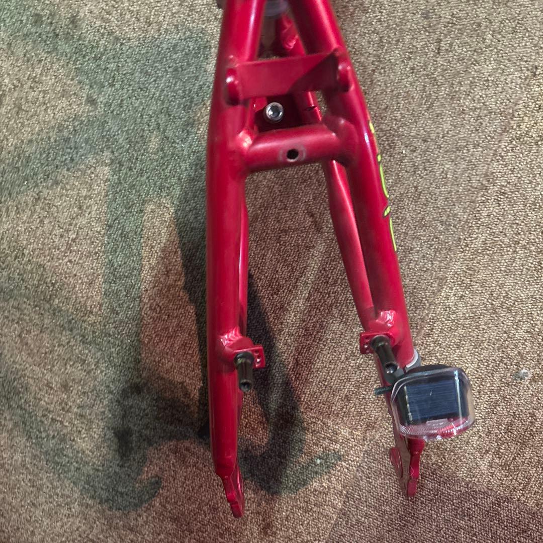 DAHON metro D6 折りたたみ自転車 フレーム 赤