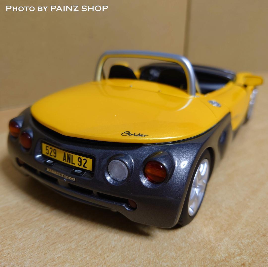 1/18 ルノー スポーツ スパイダー 1996 イエロー Renault SS