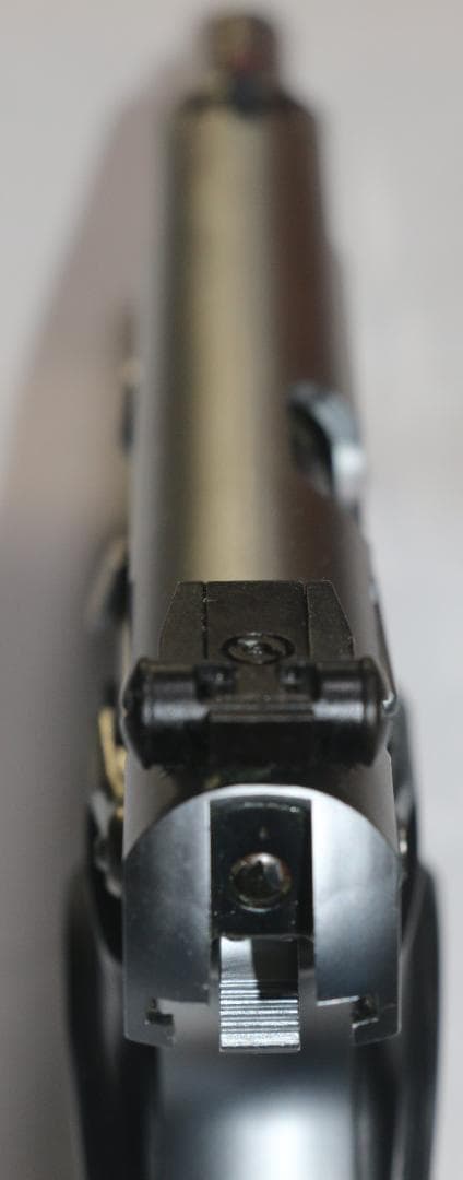 JAC製ABS樹脂ガスガン ブローニング・ハイパワー　銀モデル　ASGK合法品