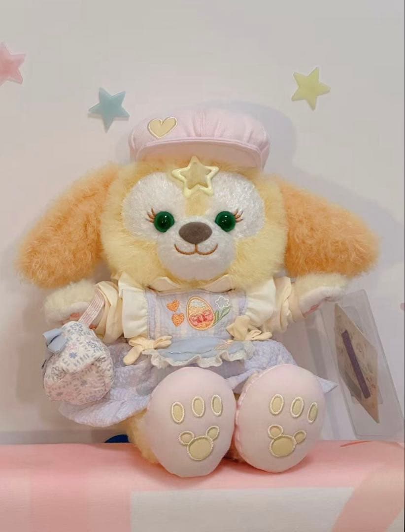 激カワ❗️上海ディズニー　パジャマ　リーナベルぬいぐるみSSサイズ