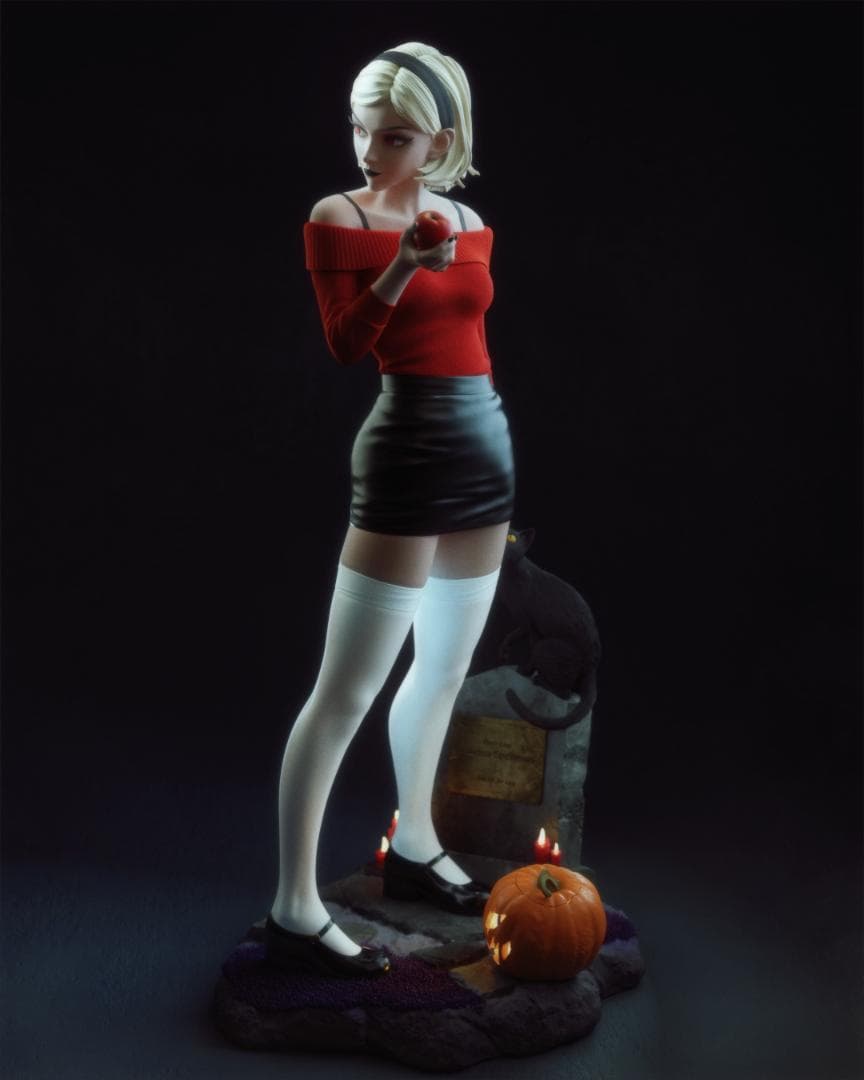 1/6 未塗装未組立 フィギュア ガレージキット Sabrina