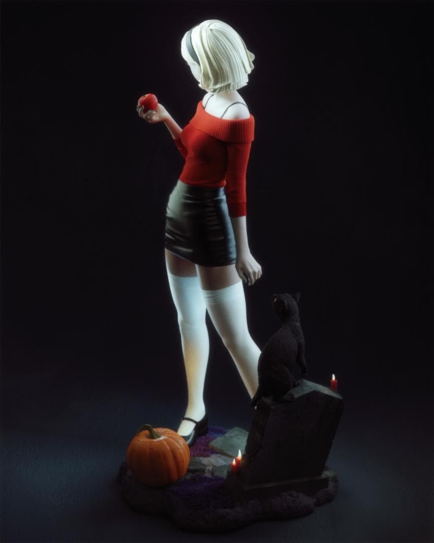 1/6 未塗装未組立 フィギュア ガレージキット Sabrina