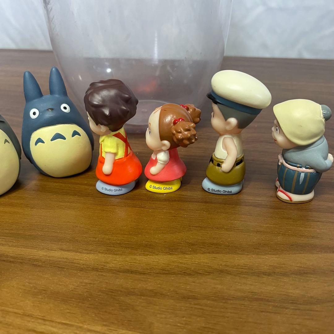 となりのトトロ ミニフィギュア11体 二馬力刻印 ネコバス　トトロ