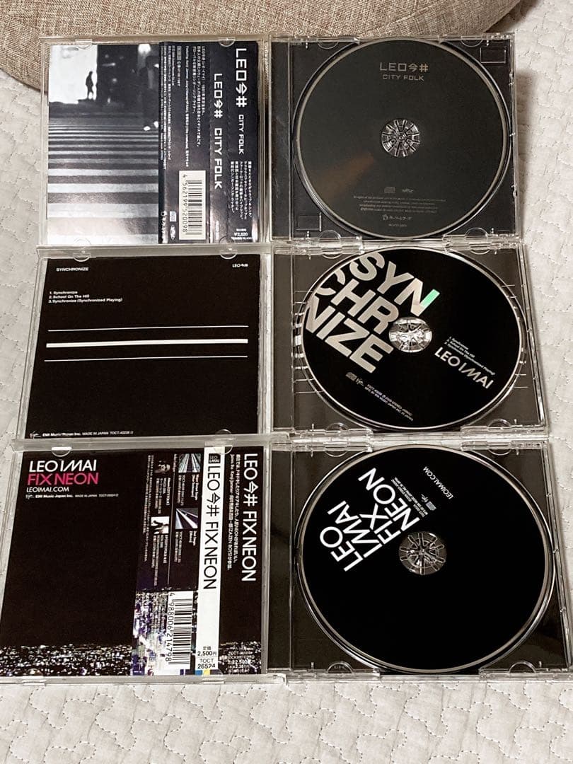 【激レア】LEO今井『CITY FOLK』『FIX NEON』『SYNCHRON