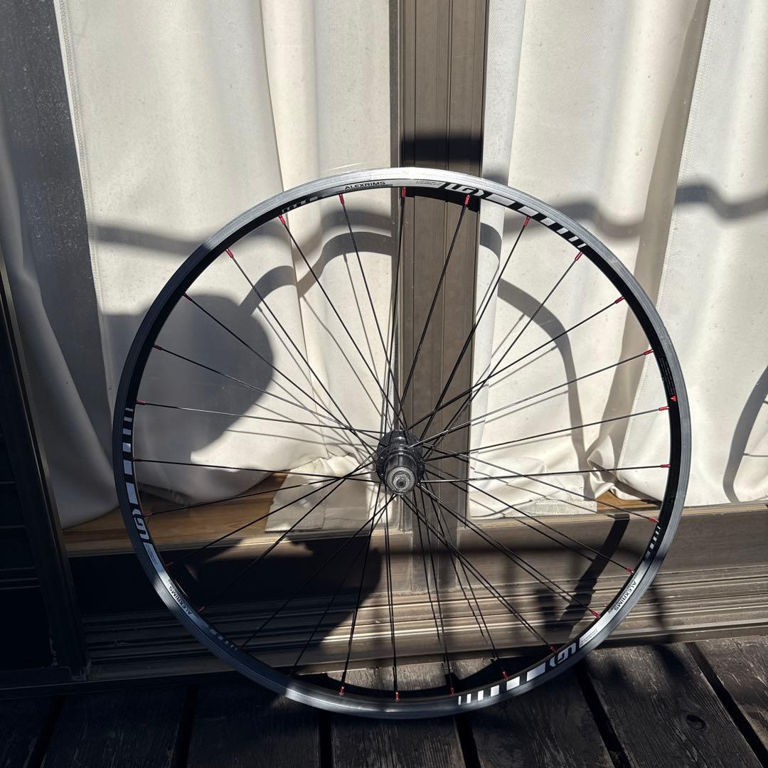 ALEXRIMS 700c シルバー 完組ホイール スポーク 622×16