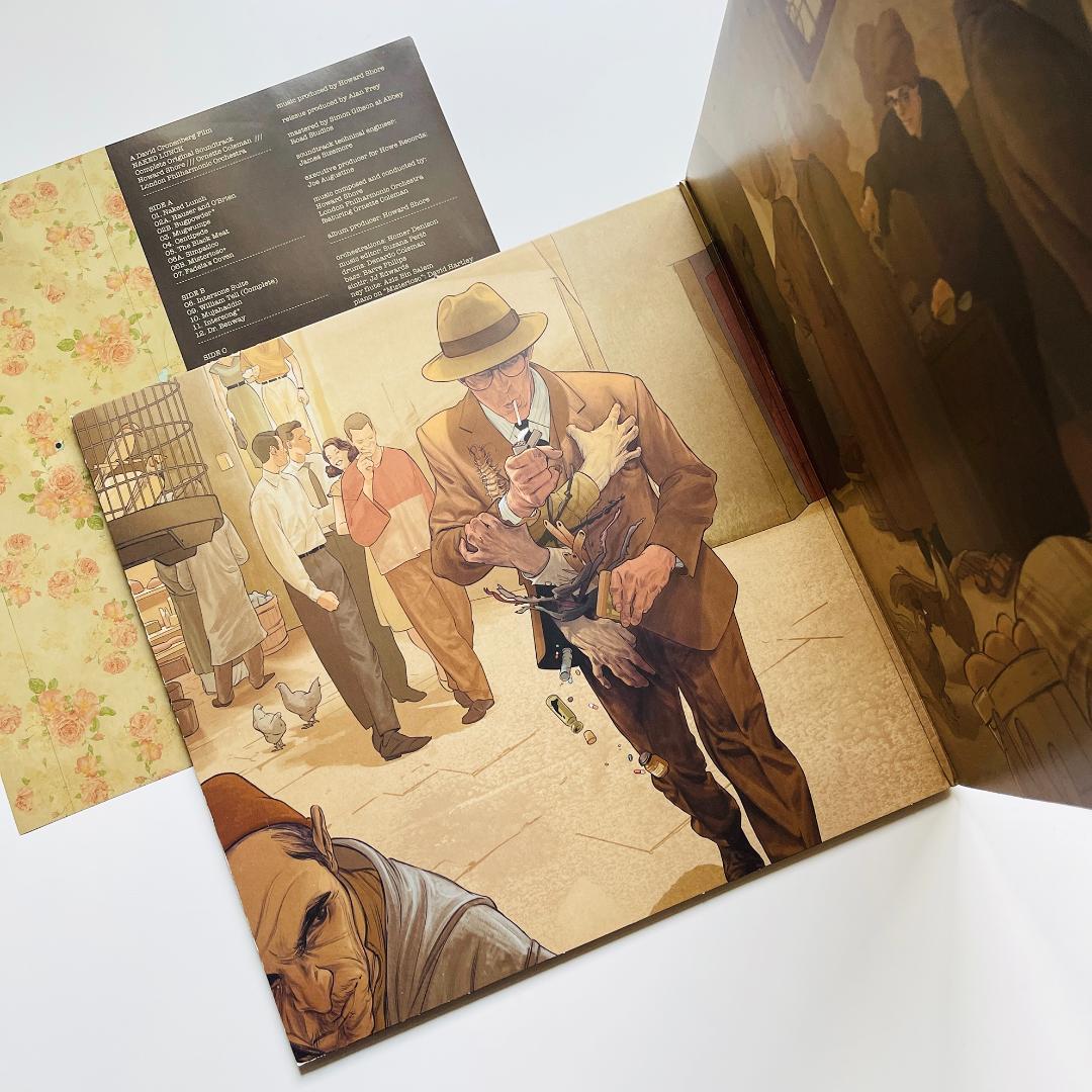 稀少限定 2LP レコード 裸のランチ Naked Lunch サウンドトラック