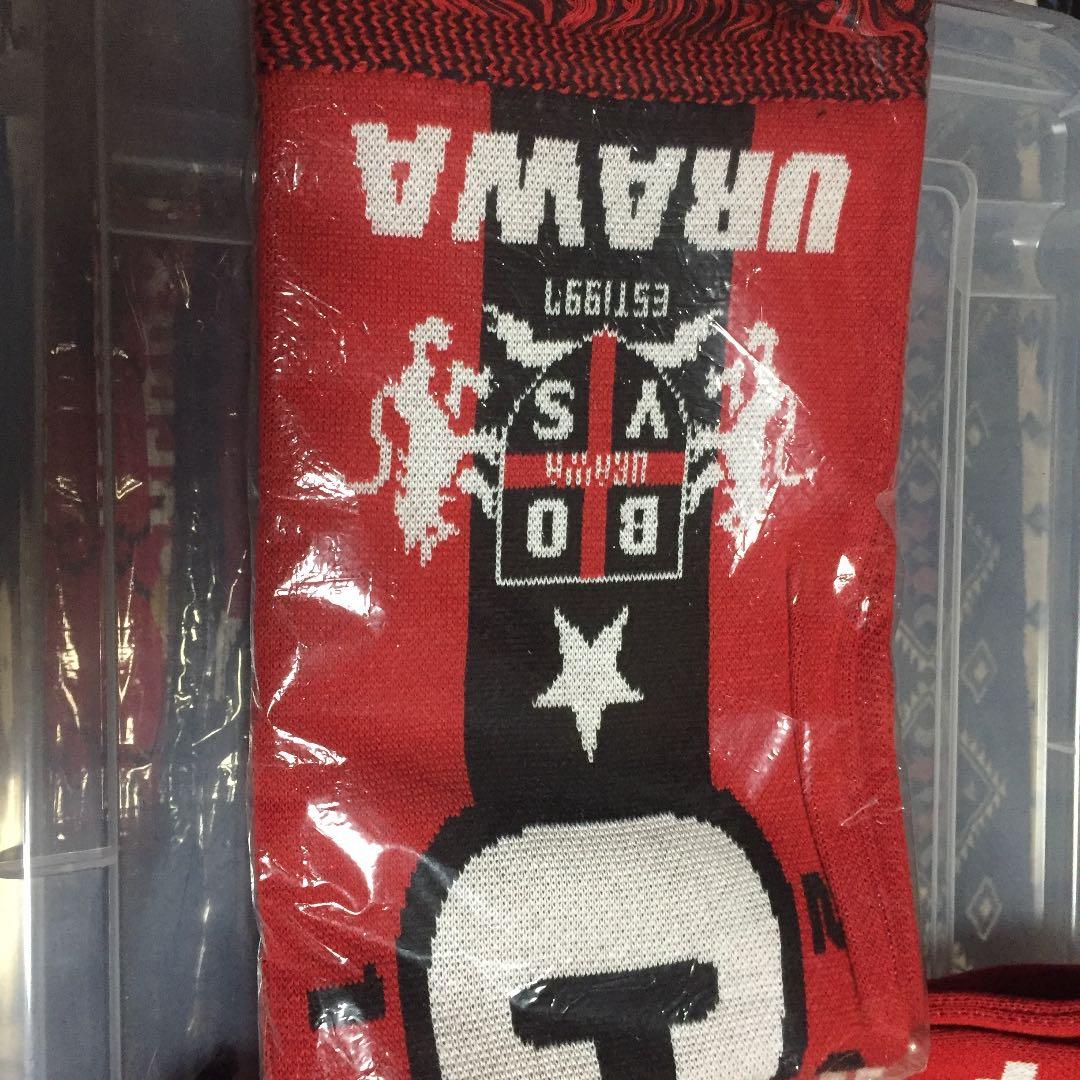 浦和レッズ  ニットマフラー