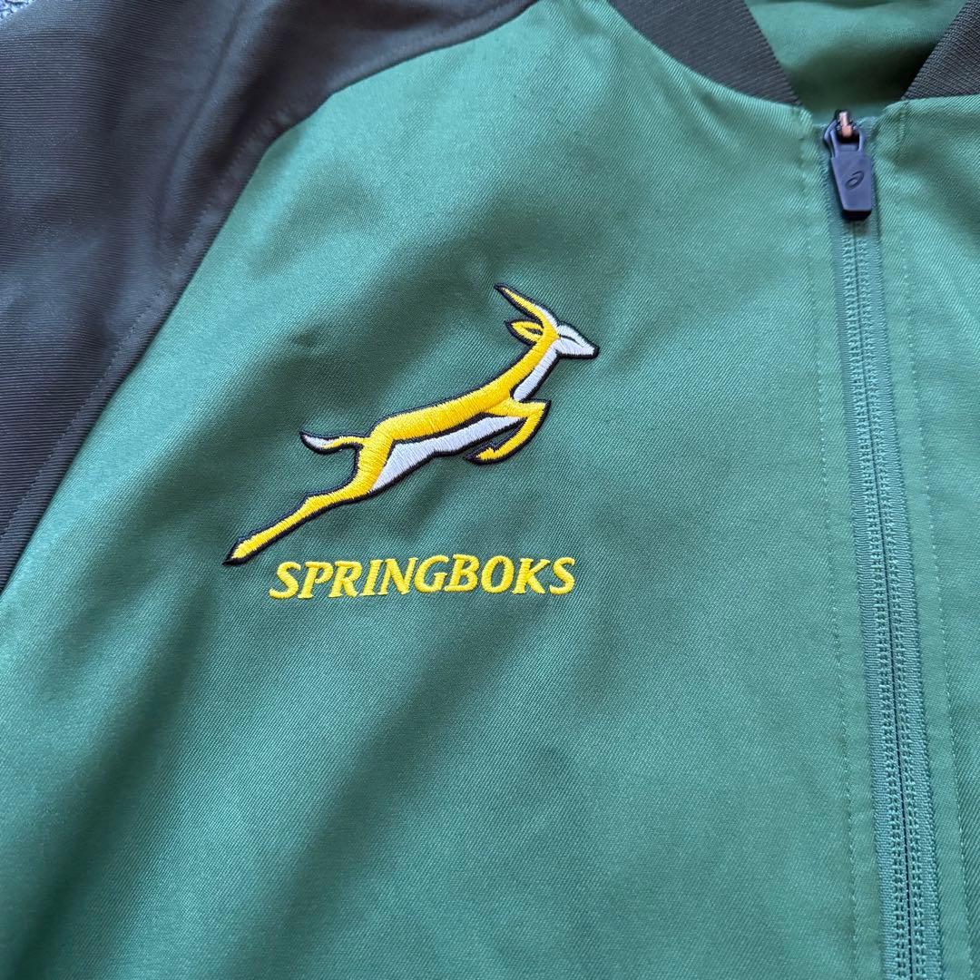 【美品】ラグビー 南アフリカ スプリングボクス プレゼンテーションジャケット