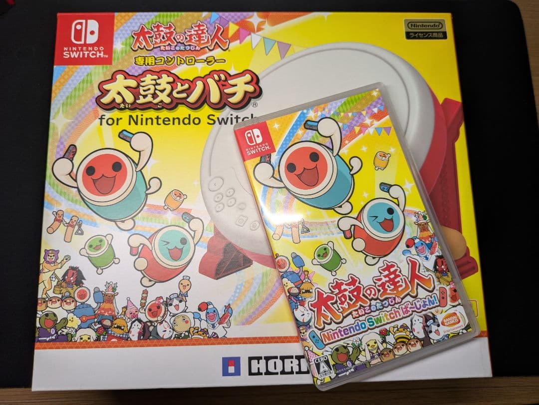 「太鼓の達人 スイッチ版 専用コントローラー付き セット売り」