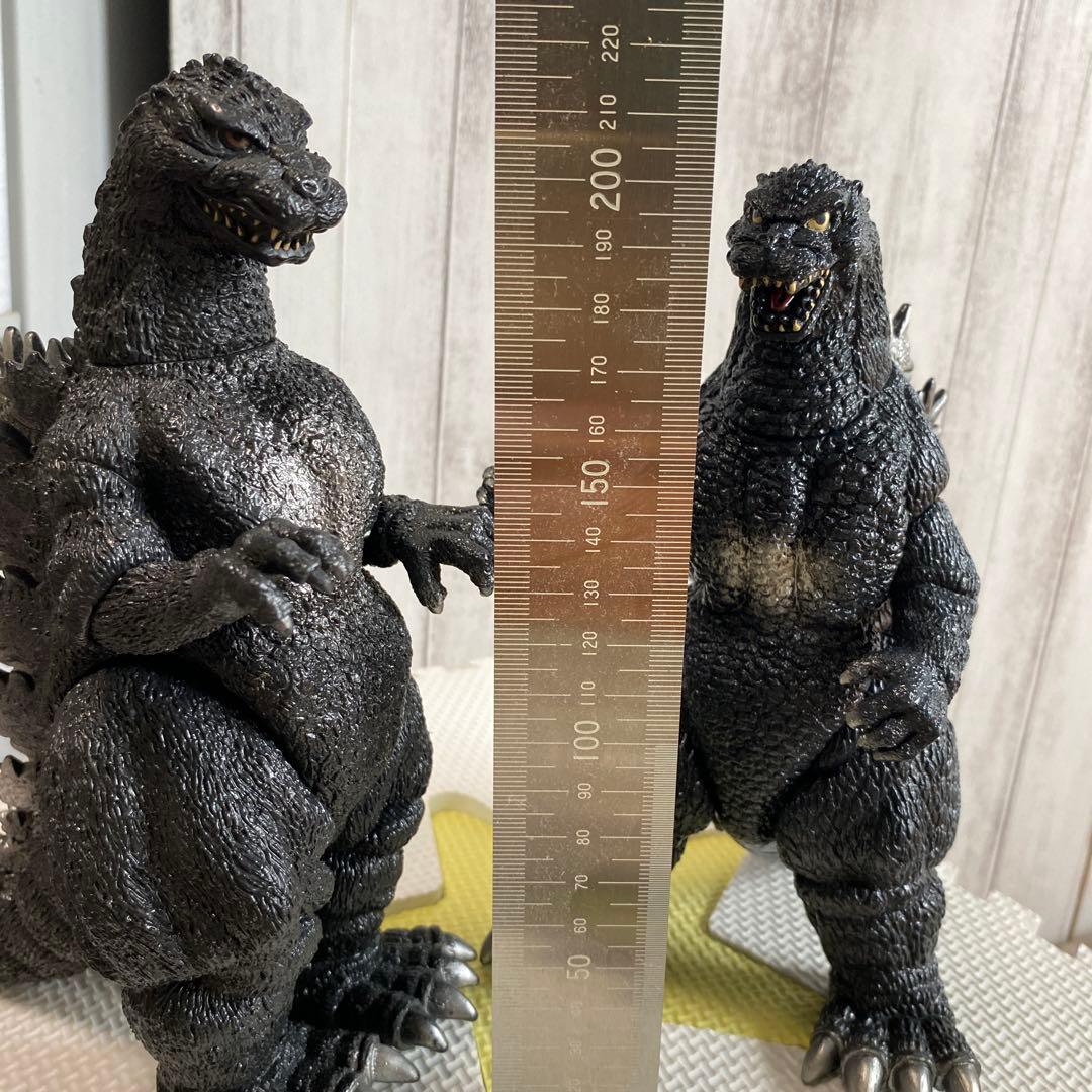 ゴジラフィギュア 2体セット ブラック