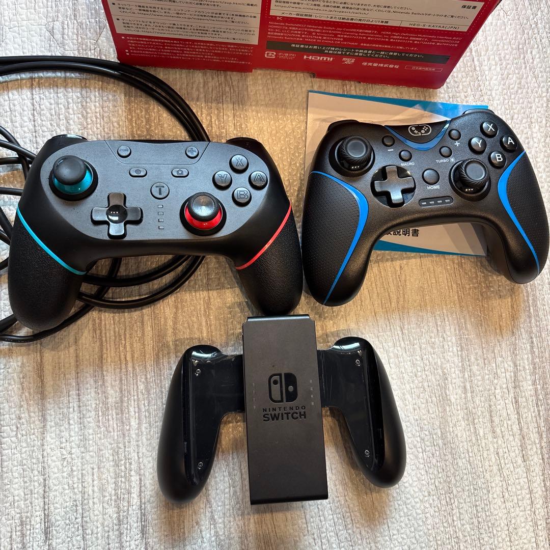 Nintendo Switch 有機ELネオンパープル/オレンジ 本体おまけ多数