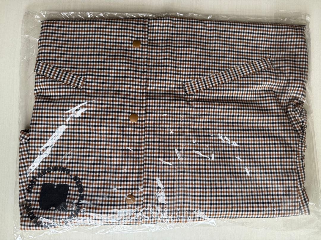 Nissy naptime 2025SS コーチジャケット　チェック