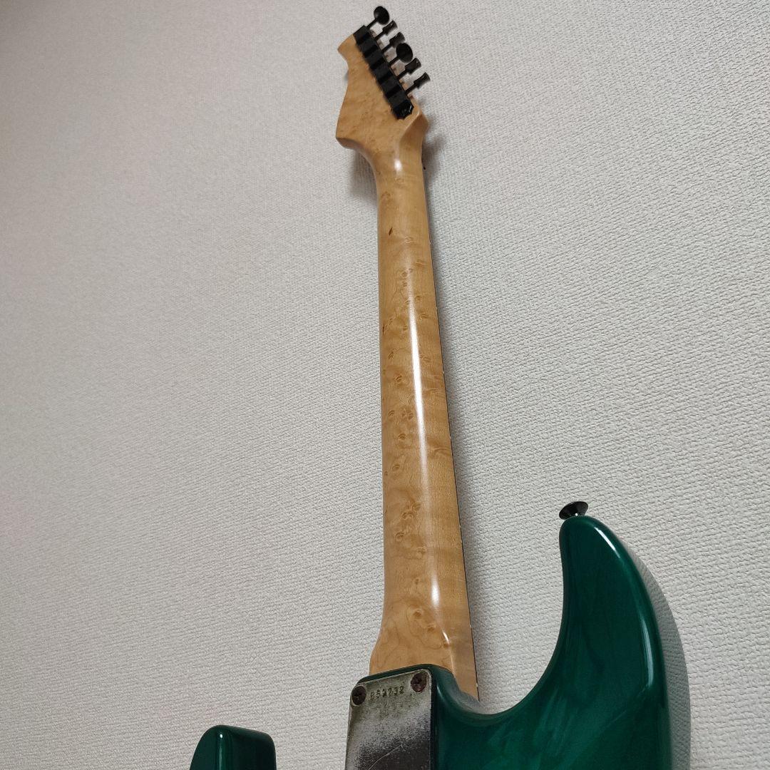 AIRCRAFT グリーンエレキギター　ジャンク