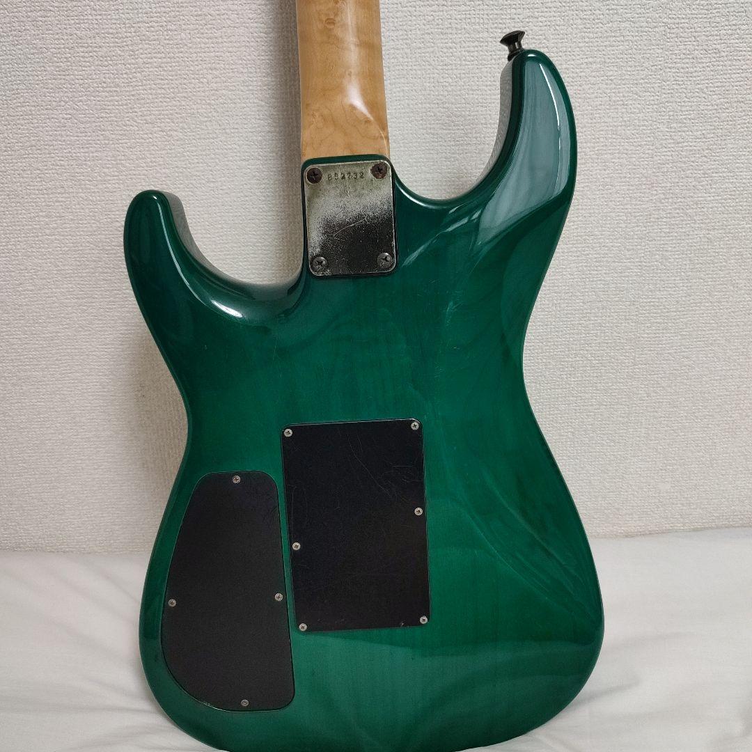 AIRCRAFT グリーンエレキギター　ジャンク