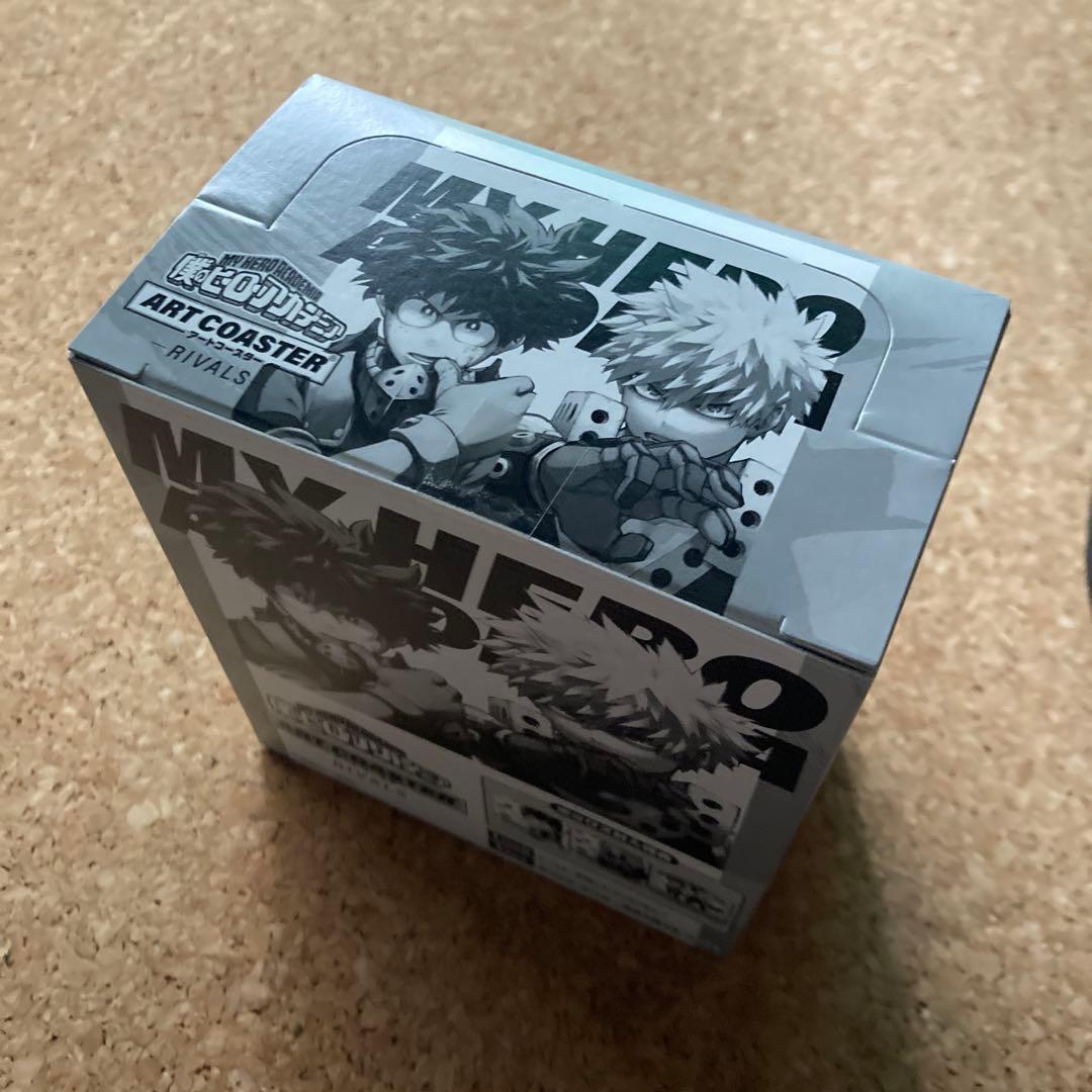 僕のヒーローアカデミア　アートコースターBOX 緑谷&爆豪　RIVALS