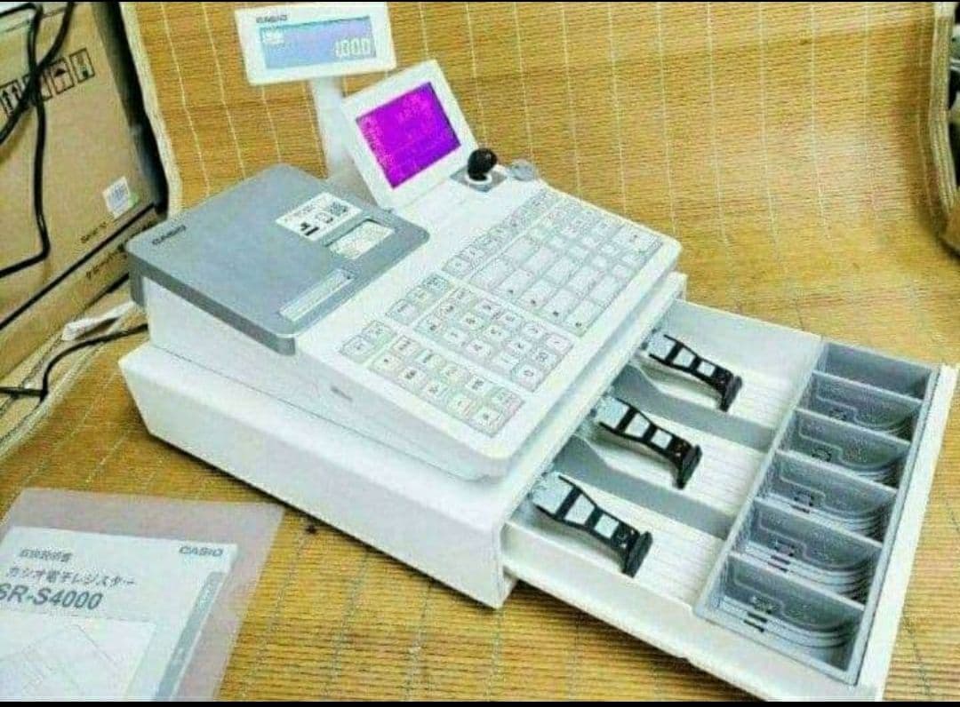 カシオレジスター　SR-S4000　スマホ連携Bluetooth　921100