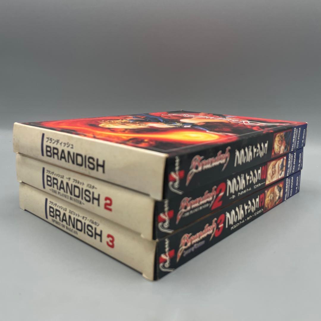日本ファルコム ブランディッシュ 1〜3 PC-98 CD-ROM版