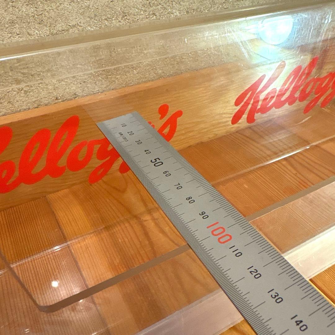 80年代　ケロッグ　シェルフ　ストアディスプレイ　アメトイ　ショーケース　店舗用
